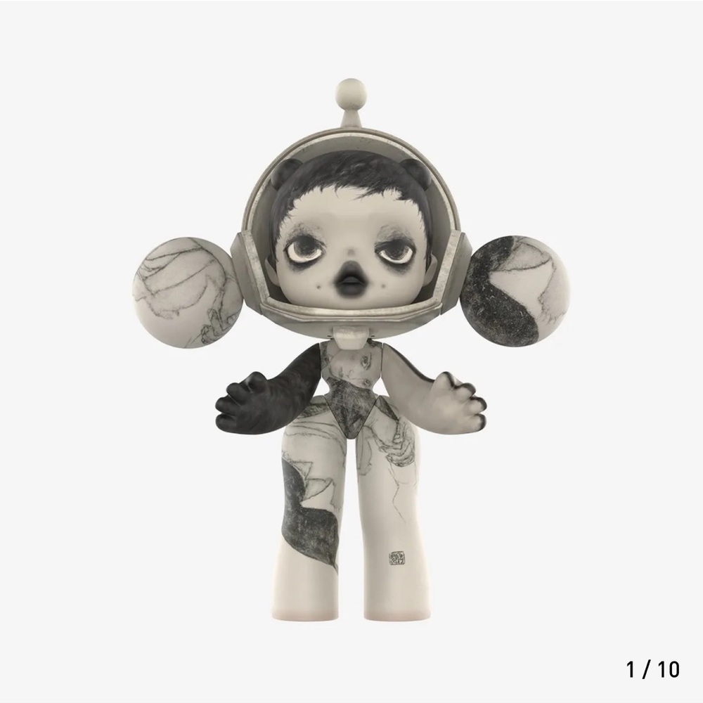 Authentic 400% Skullpanda × Egon Schiele Museum of Fine Arts Boston Exclusive